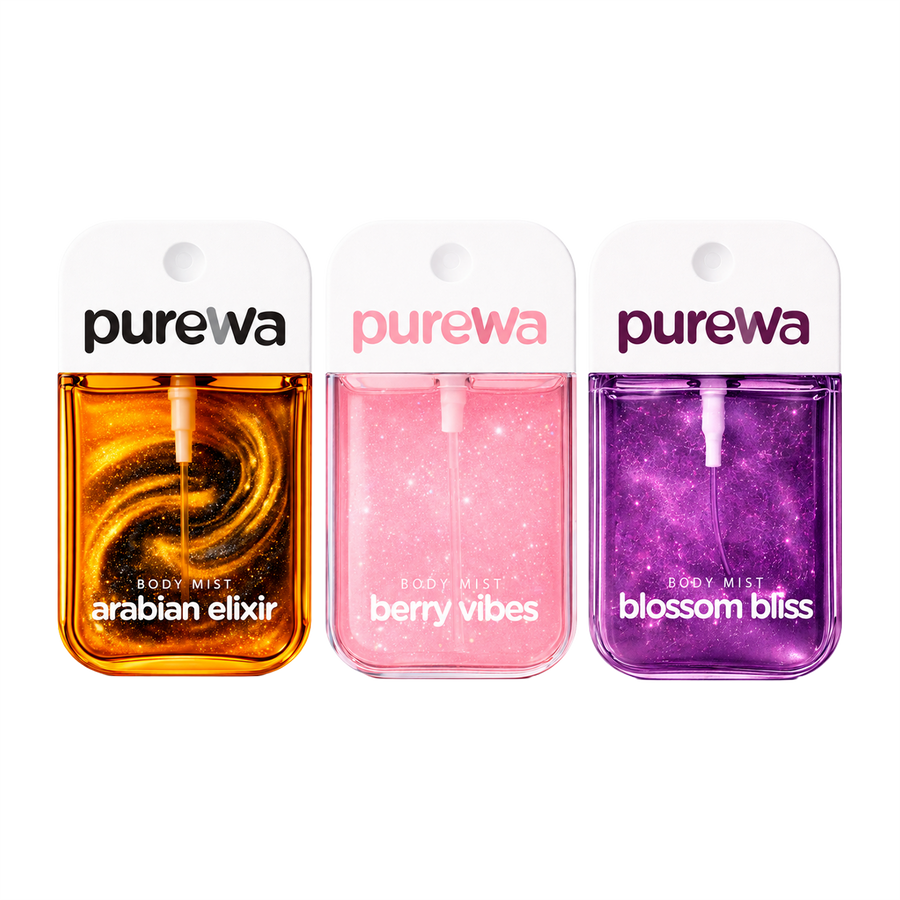 Kit 3 Body Mist  Floral  Frutad